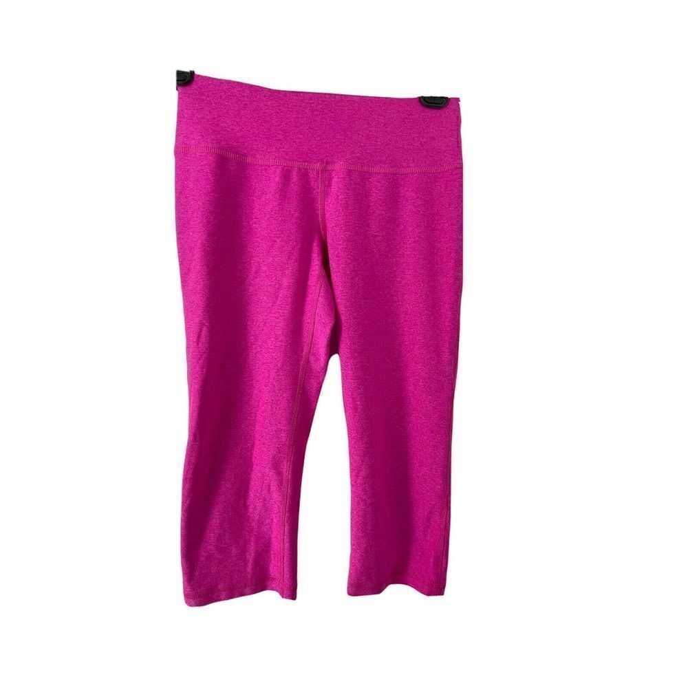 Z By Zella Hot Pink Cropped Leggings Womens XS Athletic Wear Moisture Wicking